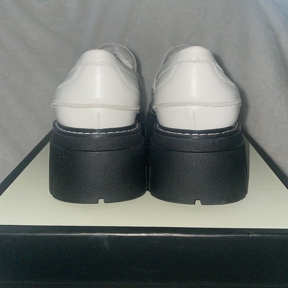 NWT J/SLIDES TYLER White Leather Loafer - Picture 11 of 16